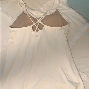 Lulu lemon tank top with built in padding